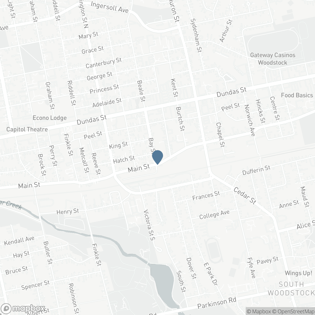 87 BAY STREET, Woodstock, Ontario N4S 3K7